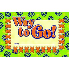 NORTH STAR TEACHER RESOURCE Way to Go! Incentive Punch Cards