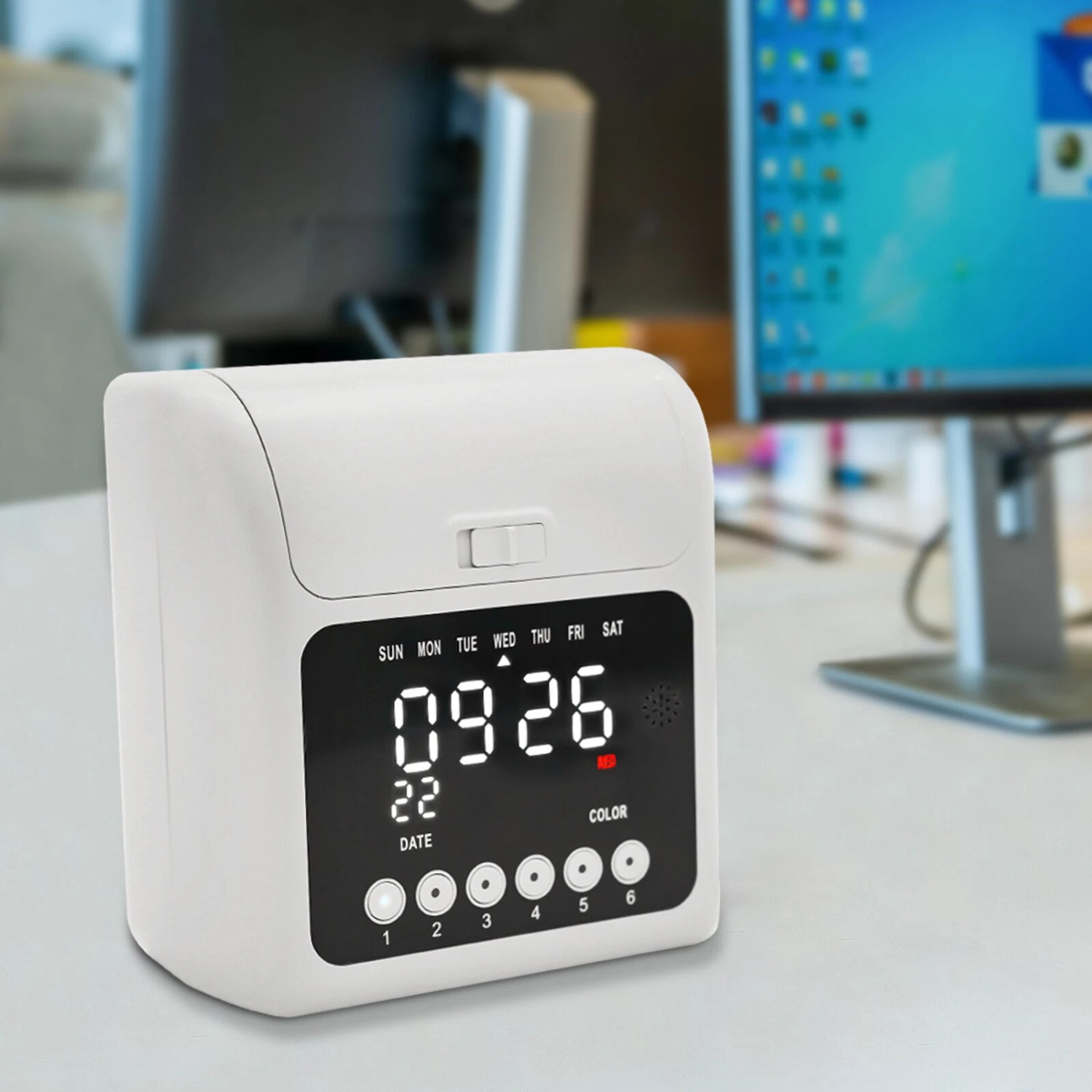 TBvechi Calculating Time Clock Bundle Attendance Punch Time Clock ...