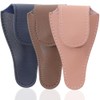 Angoily Bolsa para tijeras de uñas, funda de piel, soporte