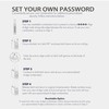 TSA-Approved Combination Padlock for Luggage & Travel - Durable, Resettable,