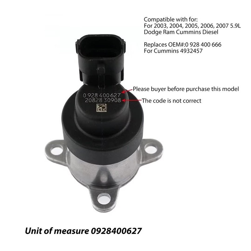 Fuel Control Actuator for Dodge Cummins Diesel 5.9L 2003-2007