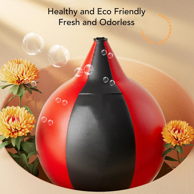 Double End Striking Punching Bag Kit, PU Leather Double End