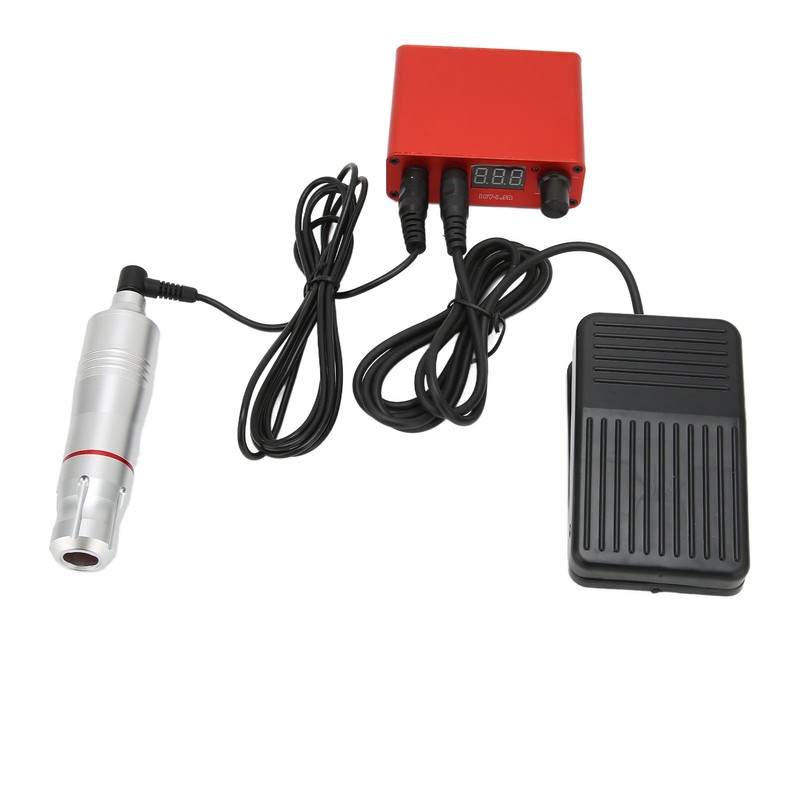 Rotary Pen Tattoo Machine Kit Tattoo Power Supply Foot Pedal