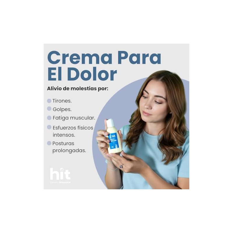 CREMA PARA DOLOR Dolores musculares 90 gr HIT (3)