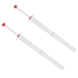 POFET 2Pcs Multi-Functional Pickled Grabber, Pickle Fork, Perfect for Secure Grab Pickle, Suitable for Restaurant and Home Use (White)