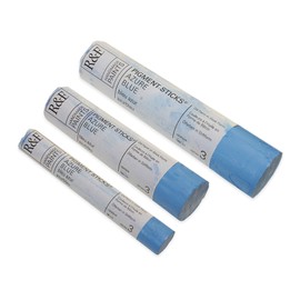 R&F Handmade Paints - Professional Oil Pigment Stick, Azure Blue, 100 ml