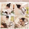 SQEQE Weighted Sloth Plush, Weighted Sloth Stuffed Animal for Anxiety,