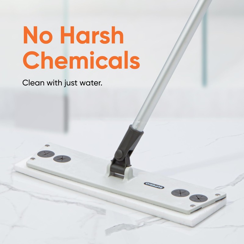 Superio Magic Eraser Mopping Pads, Miracle Sponges Mop Pad for