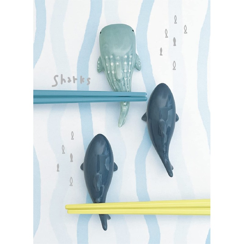 DECOLE MG-28113 Marin Chopsticks Rest, Whale Shark