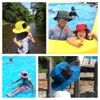 HUGGABEEE Surf Hat for Kids, Renewal with Sun Protection, Safari