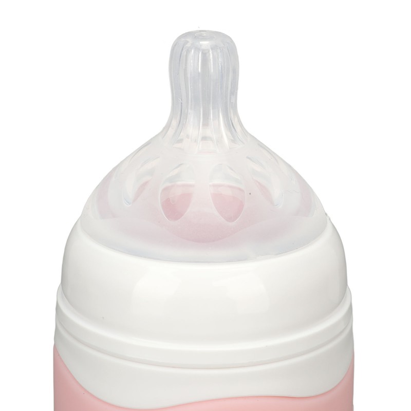 Quick Flush Baby Bottle Detachable Portable Press Rotate Quick Flush