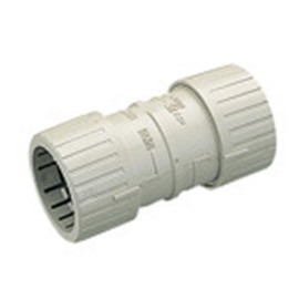 Panasonic DMP16CN PF Pipe Fittings, Connecting Coupling, Cream Gray, Pack of 10