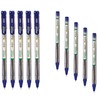 HAUSER Eon 10 x 0.7mm BLUE Smooth Ballpoint Pens Triangular
