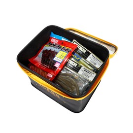Dress (DRESS) Folding Tackle Box Multi [M] EVA Multi-functional Fishing Tackle Case Storage Container Backman Tackle Bag Reel Case Worm Lure Box