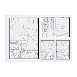 4 x 'Making Friends' Temporary Tattoos - Water Resistant, Skin-Safe, Non-Toxic Transfers, Mixed Sizes (TO00083700)