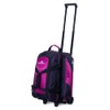 Brunswick Zone Double Roller Bowling Bag (Raspberry)