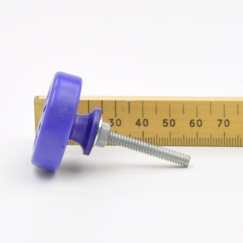 Purple Kids Button Knob, Pull, Handle, for Cupboards, Doors, Cabinets,