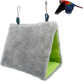 Parrot Hammock Hanging Cage, Bird Nest, Pet Bird Nest, Winter Nest House or Cage Toy, Plush Bird Hut for Small Animals, Hanging House, Bed, Swing, Rat, Ferret, Hamster