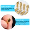 15-Piece Set Collets for Dremel Accessories, Pure Copper Mini Drill