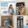 DONAQ Hanging Laundry Hamper Bag XL, Space Saving over the
