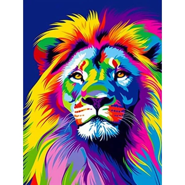 EYOVAI Wildlife Wonders Acrylic Paint by Numbers Kit - Create