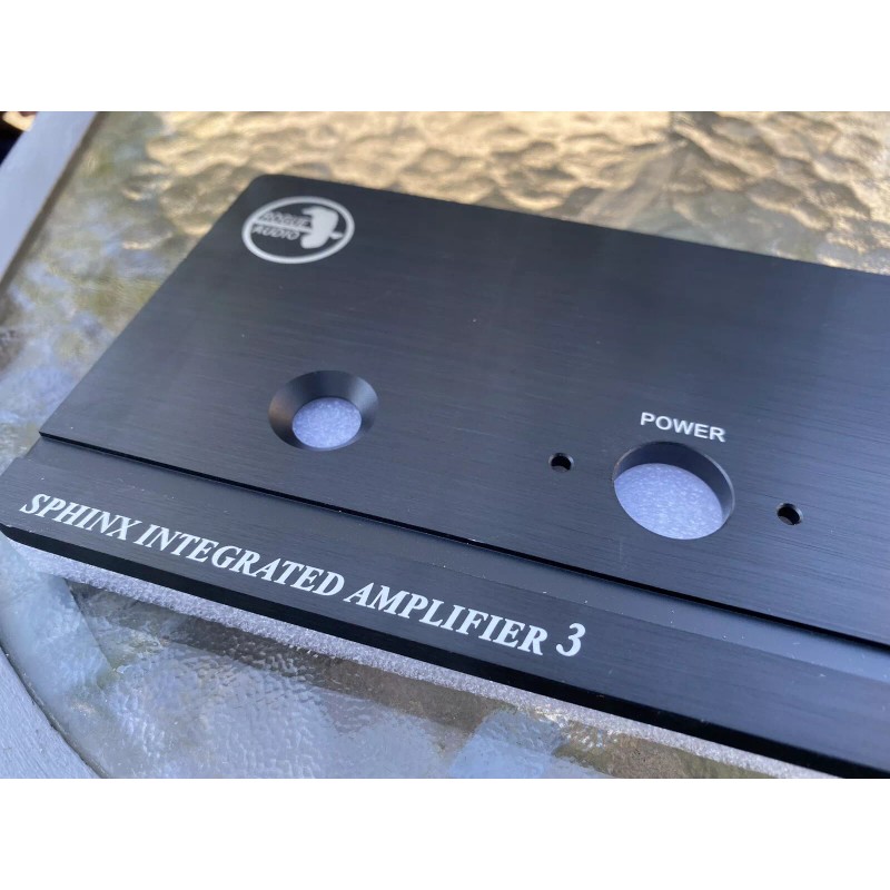 Rogue Audio sphinx integrated amplifier 3 front cover plate Replasement