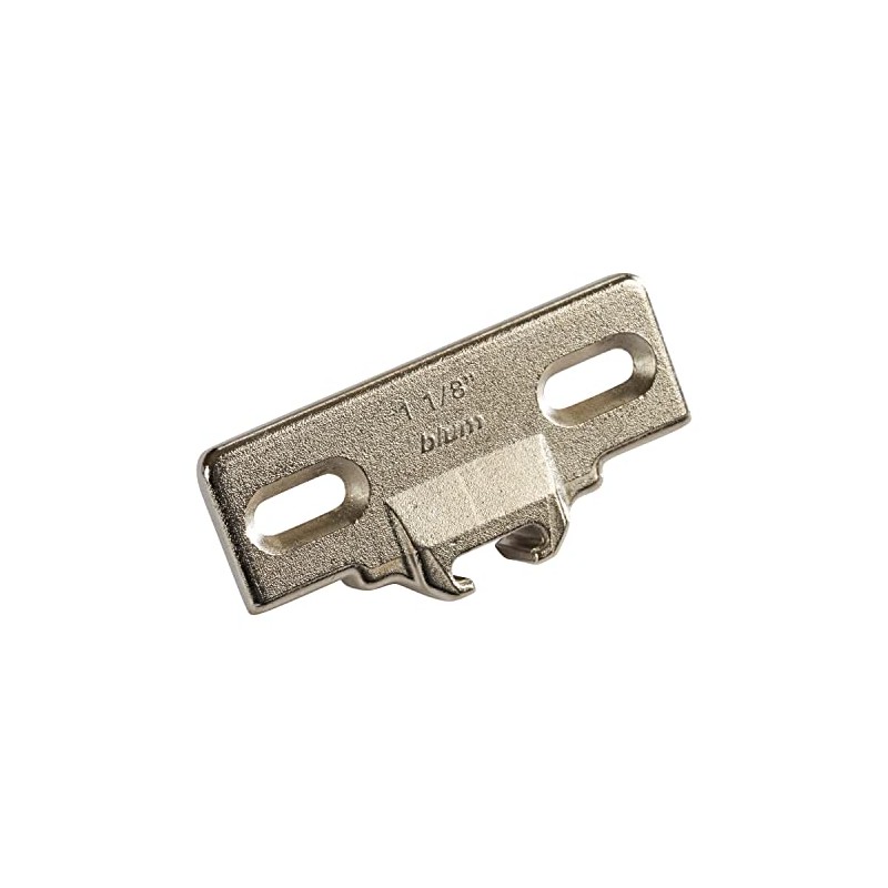 Blum Rok Hardware Die-cast Zinc 1 1/8-inch Overlay Edge Mount