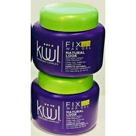 KUUL FIX WAX GEL NATURAL LOOK INSTANT HOLD 2 BOTTLES