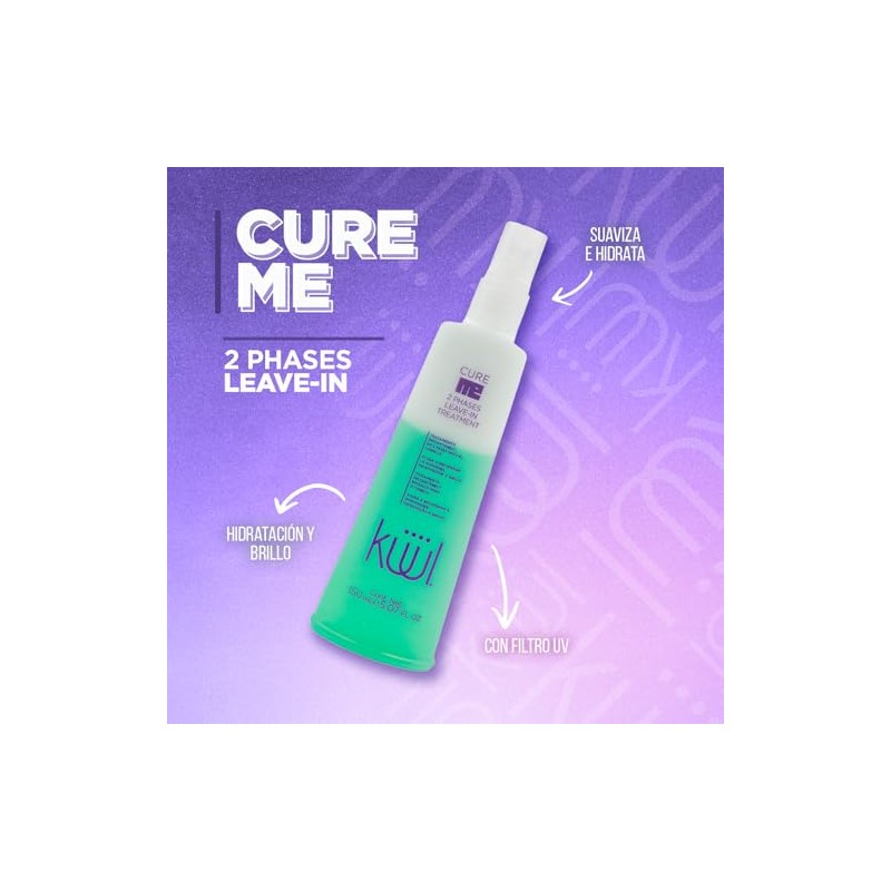 KÜÜL Cure Me Tratamiento 2 fases Leave-In Desenredo Suavidad 150
