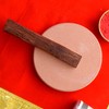 Satvik 1 Pc Handmade Sandalwood/Chandan Stick Round Rubbing Stone (Chakla)