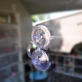 Holiday Living X Large Commercial Type Heavy Duty Dual Suction Cup Holder for up to 20 pounds