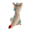 sigikid 43273 Dragon Patchwork Sweety, Plush, Cuddly Toy, Cuddly Soft,