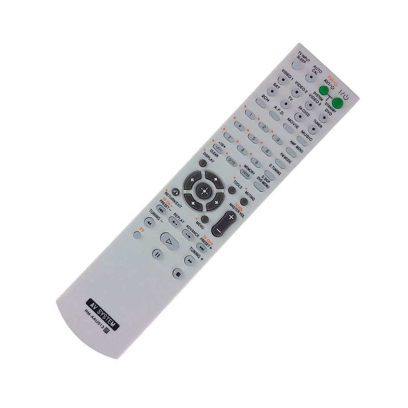 Aurabeam Replacement Remote Control Compatible with Sony STR-K670 Speaker Home