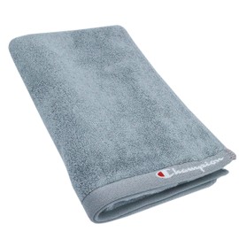 Champion 5065003500 Sports Towel, Approx. 13.4 x 43.3 inches (34 x 110 cm), Two-Tone Logo, Gray