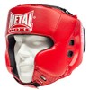 METAL BOXE MB117 Head Guard red red Size:Senior