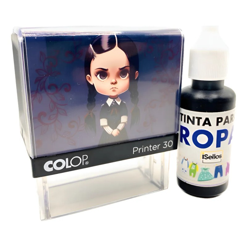Sello Para Ropa Bebés Y Niños Incluye Frasco De Tinta