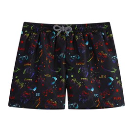 PZFGWKJDS Boys Swim Trunks Toddler Swim Shorts Little Boys Bathing Suit Swimsuit Toddler Boy Swimwear Game Console 10-12 Years