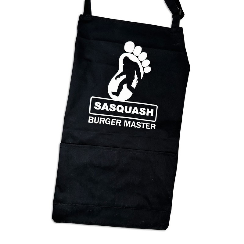 The Sasquash - Burger Master Heavy Duty Smash Burger Apron,