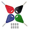 51buyoutgo 6pcs Surf Fin Key & Screws for Longboard Surfing