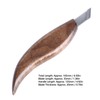Wood Carving Knife Stainless Steel Blade Walnut Handle Whittling Knife