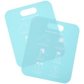 Cabilock 2pcs Shirt Packing Board Clothes Folding Tool Garment Folding Accessories