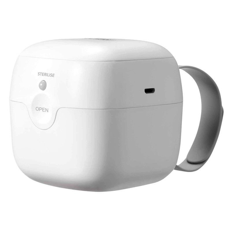 Nuby - Promo Pack: Mini Portable steriliser Oval Dummy 0-6