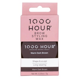 1000 Hour Brow Styling Wax Eyebrow Color 7 g, Warm Dark Brown