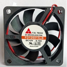 New FD126015LB DC12V 0.14A 60×60×15mm Cooling Fan FD126015LB DC Fan