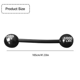 GroveEss Inflatable Dumbbell Weight Bar,Children's Weightlifting Sports Interactive Toys,Inflatable Props for Party Stage Circus Performance