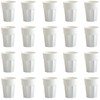 ENGELLAND - 20 x Cream White Pastel Plastic Cups 400ml