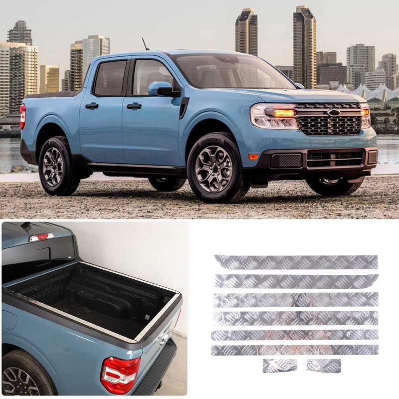 Car Truck Rear Slot Top Edge Guard Compatible with Ford