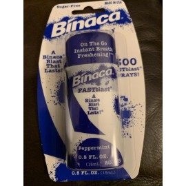Binaca Excellent Binaca FASTblast Breath Spray - Peppermint, 0.50oz
