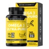 Omega 3 Premium 1000mg Suplemento Alimenticio Aceite De Pescado Como Tg Beyond Vitamins Sin Sabor Sin Rellenos - Vitaminas Mujer / Hombre - 60 Cápsulas