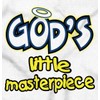 Brisco Brands God's Little Masterpiece Christian Baby Romper Boys or